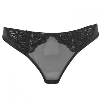 Ann Summers Ann Cornelli Thong - Black Nude