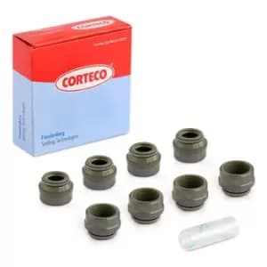 CORTECO Seal Set, valve stem VW,AUDI,BMW 19018251 195100157000,195350336378,60504110 60513469,60800321,60807841,7553637,026109675,035109675,056109675