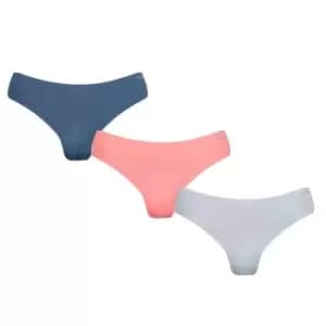 Reebok 3 Pack Suki Briefs Womens - Blue