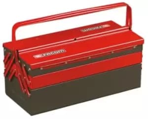 Facom Metal Tool Box, 560 x 220 x 238mm