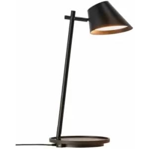 Nordlux Stay LED Dimmable Desk Task Lamp Black, 2700K