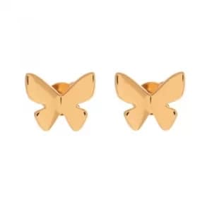 Butterfly Stud Earring Gold Earrings