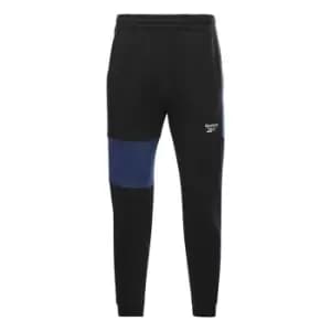 Reebok Panel Jogging Pants Mens - Black