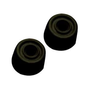 BQ Rubber Black Door Stop Pack of 2