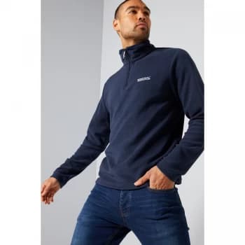 Regatta Thompson Lightweight Half-Zip Fleece - S - black