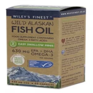 Wiley's Finest UK Easy Swallow Minis 60 capsule