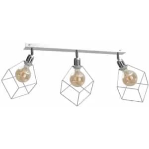 Keter Ruben Ceiling Spotlight Bar Silver, 63cm, 3x E27