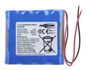 Ansmann 2447-3032 Battery,li-Ion,2.6Ah,14.8V