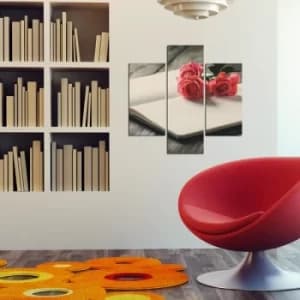 3MDF-099 Multicolor Decorative MDF Painting (3 Pieces)