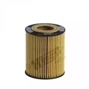 Oil Filter Insert With Gasket Kit E610H D38 by Hella Hengst