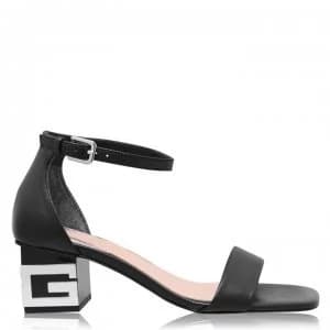 Guess Maeva Heeled Sandals - BLACK