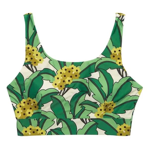 Regatta Orla Kiely Rev Bikini Set - Green Tropical(Green) 12