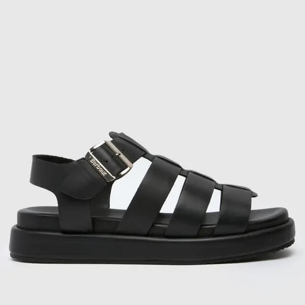 Barbour charlene sandals in black