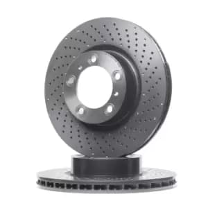 BREMBO Brake disc PORSCHE 09.D931.11 99735140200,99735140201 Brake rotor,Brake discs,Brake rotors