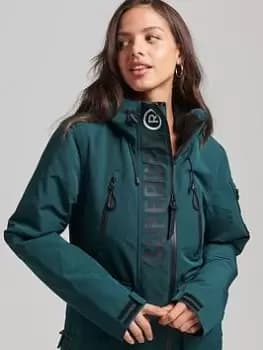 Superdry Ultimate Windcheater - Green, Size 12, Women