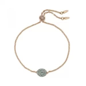 Adore Pave Oval Slide Bracelet