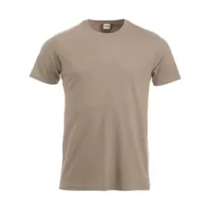 Clique Mens New Classic T-Shirt (XXL) (Latte)