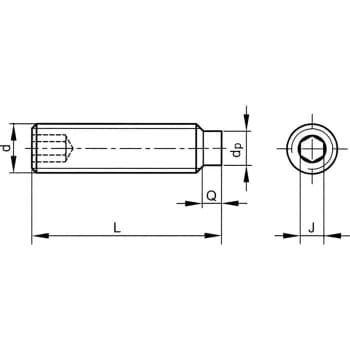 M10X16 Skt Set Screw - Dog Point (GR-45H) (14.9)