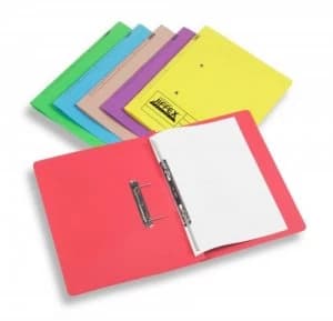 Rexel Jiffex Foolscap Transfer File Blue PK50