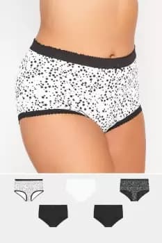 5 Pack Assorted Full Briefs