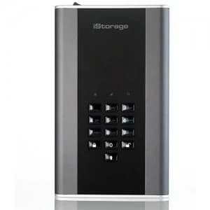 iStorage diskAshur DT2 10TB External Portable Hard Disk Drive