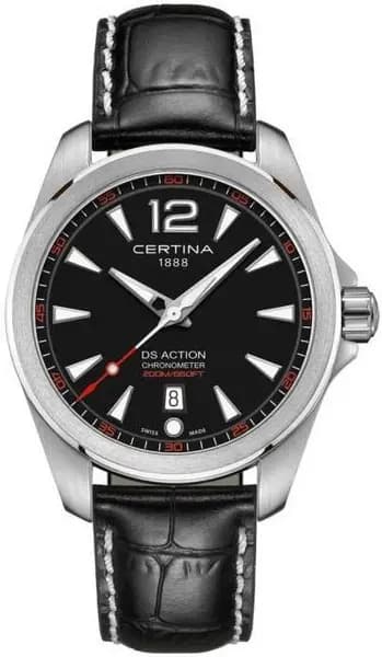 Certina Watch DS Action Mens - Black CRT-505