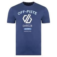 Dare 2B Blue Strife' Short Sleeves Printed T-Shirt - S