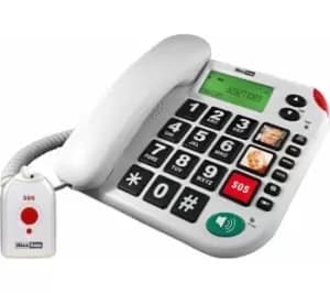 MAXCOM KXT481 Corded Phone, White
