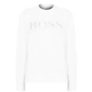 Boss Ebossa Crew Sweatshirt - White