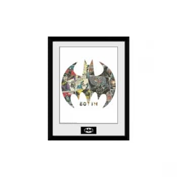 Batman - Comic Symbol Collector Print