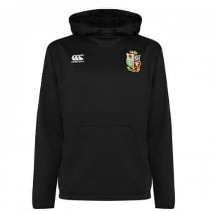 Canterbury British and Irish Lions Hoodie Mens - BLACK