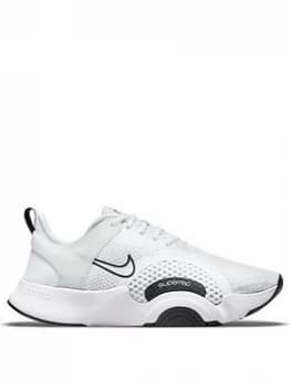 Nike SuperRep Go 2 - White/Black, Size 4, Women