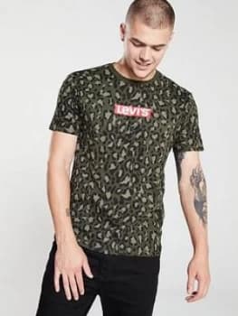 Levis Graphic Box Logo T-Shirt - Camo, Size XL, Men