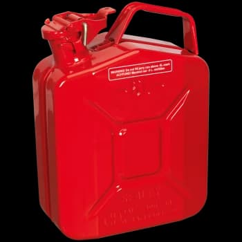 Sealey Metal Jerry Can 5l Red