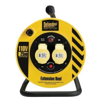 Defender 25M 1.5MM 110V Light Industrial Reel - Defender Power And Light
