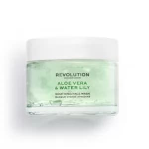 Revolution Skincare Aloe Vera and Water Lily Soothing Face Mask 50ml