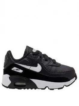 Nike Air Max 90 Infant Trainers - Black/White