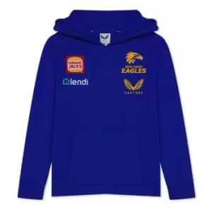 Castore Coast Eagles Travel Hoodie Unisex Juniors - Blue