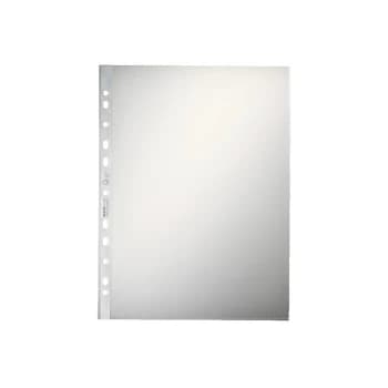High Quality Pocket Embossed, clear, 0.09mm Polypropylene. A4. Clear (Pack 100) - Outer carton of 5