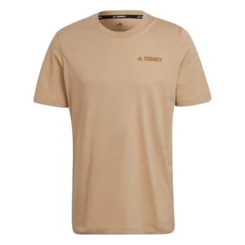 adidas Terrex Multi Tee Mens - Beige