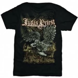 Judas Priest Sad Wings Mens T Shirt: Large