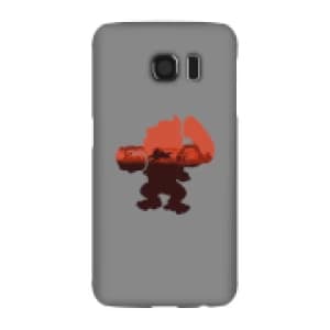 Nintendo Donkey Kong Silhouette Serengeti Phone Case - Samsung S6 - Snap Case - Gloss