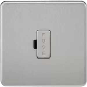 MLA Knightsbridge 13A Fused Spur Unit Brushed Chrome - SF6000BC