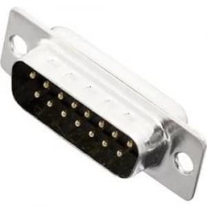 D SUB pin strip 180 Number of pins 15 Solder bucket MH Connec