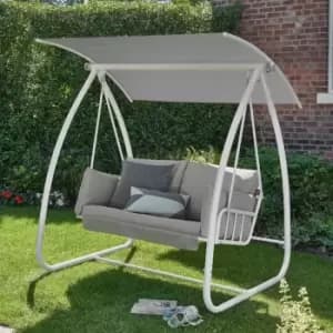 Norfolk Leisure Newmarket Swing Seat - White