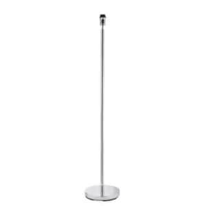Gallery Interiors Owen Floor Lamp / Chrome Effect / Small