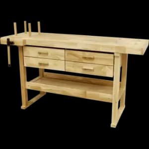Sealey 4 Drawer Woodworking Work Bench 1.52m
