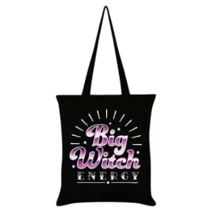 Grindstore Big Witch Energy Tote Bag (One Size) (Black/Purple)