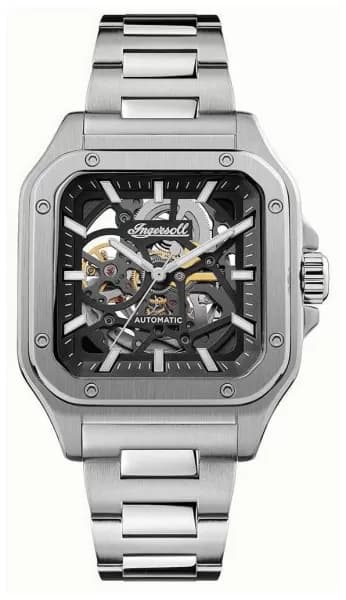 Ingersoll I14501 The Ollie Automatic (42mm) Black Skeleton Watch