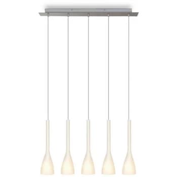 Linea Verdace Lighting - Linea Verdace Vase Straight Bar Pendant Ceiling Light Stainless Steel
